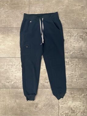 Figs Zamora Joggers Dark Harbor Size XS P EUC